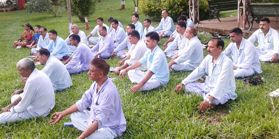 INHS अश्विनी अस्पताल, मुंबई के लिए सिद्धयोग ध्यान शिविर का आयोजन सितंबर'2015 में